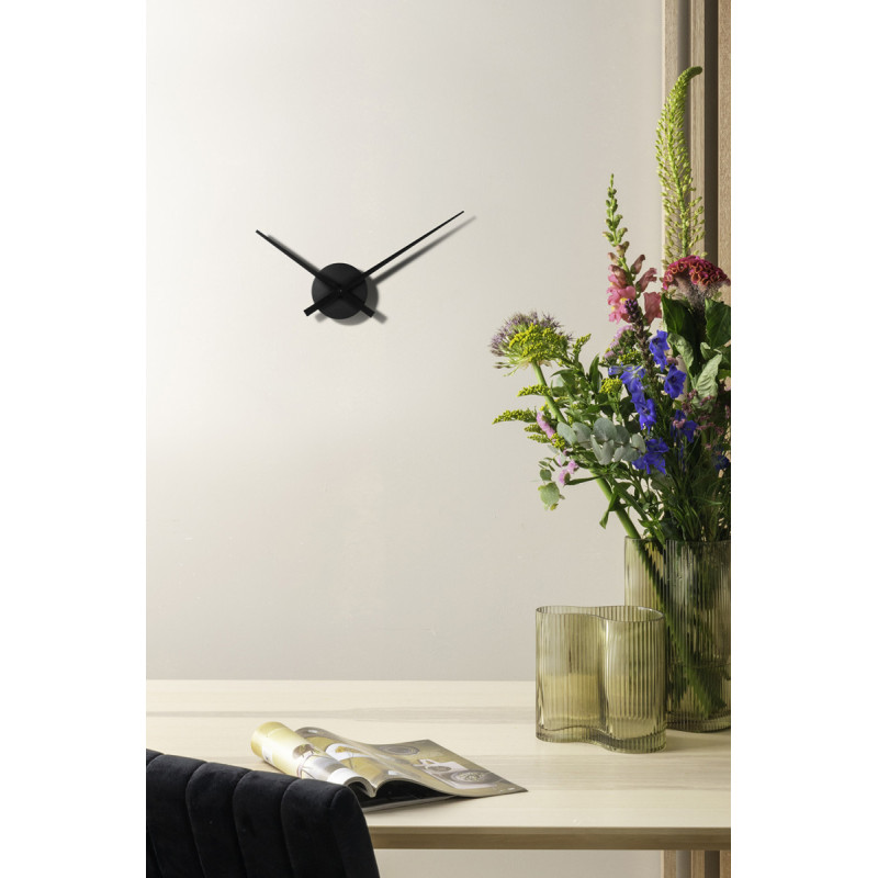 Horloge murale design noire aluminium 44 cm Little Big Time Karlsson - 2