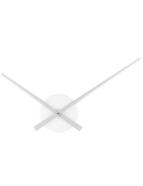 Horloge murale design aluminium argenté 44 cm Little Big Time Karlsson - 1