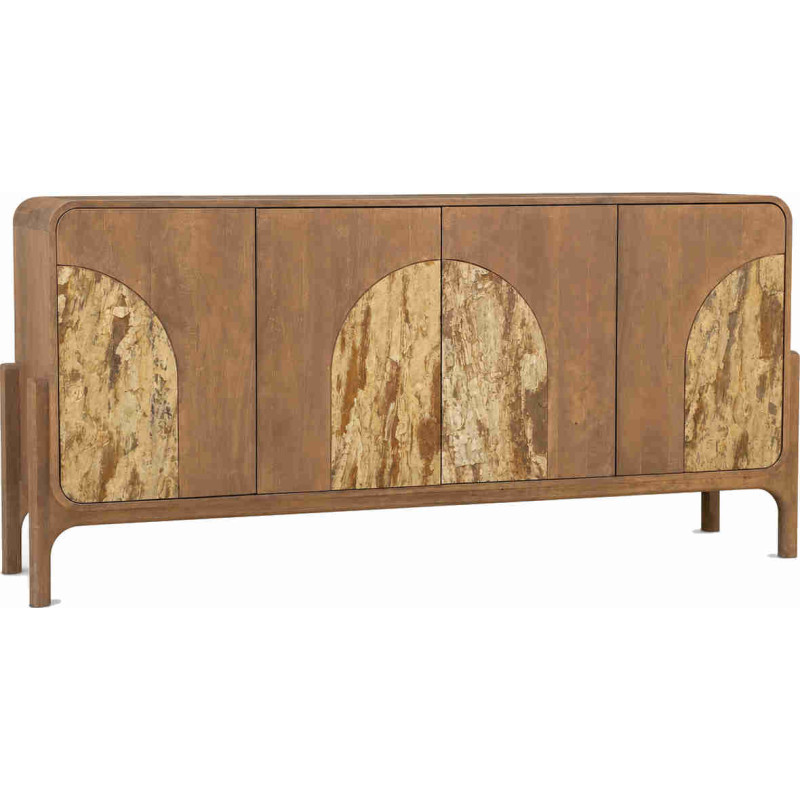 Buffet enfilade 4 portes brun...