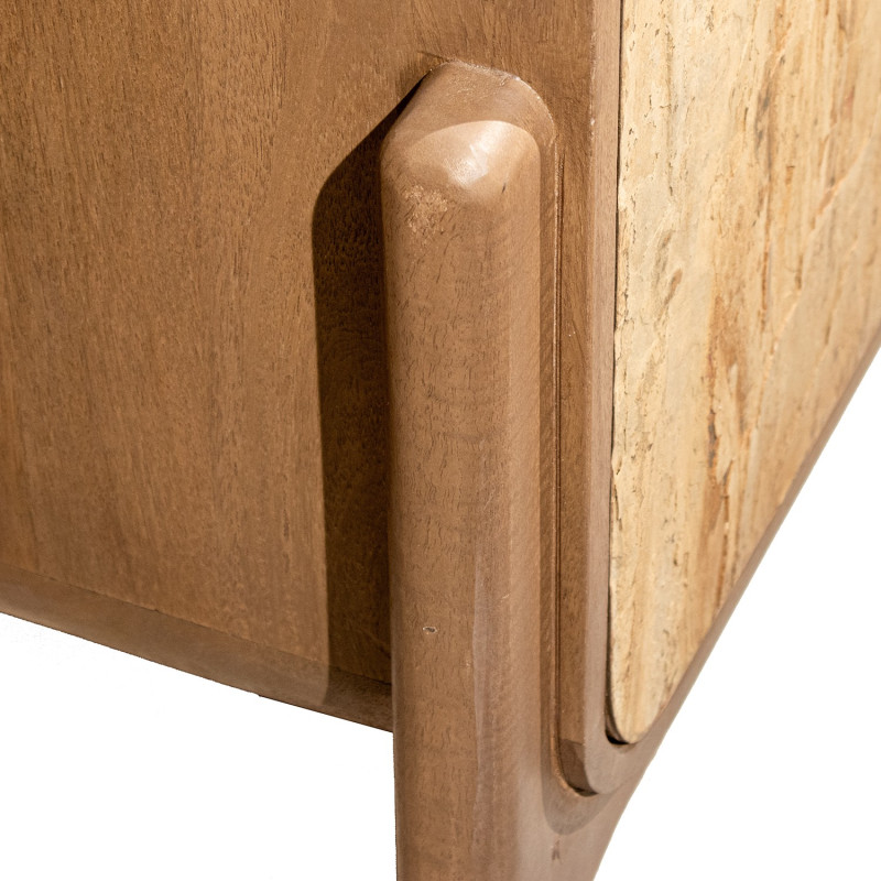 Buffet enfilade 4 portes brun...