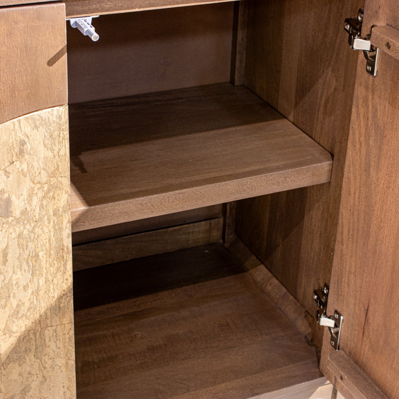 Buffet enfilade 4 portes brun...