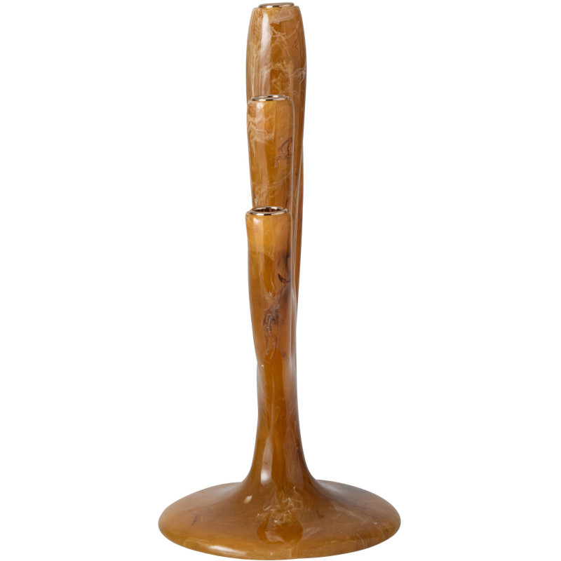 Chandelier arbre en polyrésine caramel 31,5x21,5x44 cm Sukhothai J-Line - 4