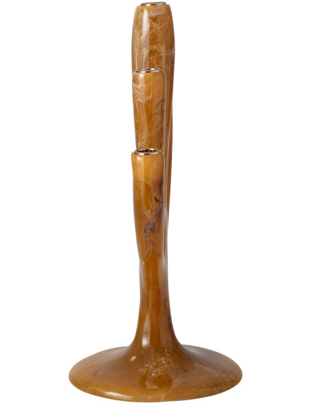 Chandelier arbre en polyrésine caramel 31,5x21,5x44 cm Sukhothai J-Line - 4