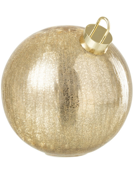 Boule de Noël LED en verre doré 25 cm Noevira J-Line - 1