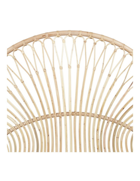 Tête de lit en rotin et bambou naturel 183x3,5x160 cm Neravelle  - 3