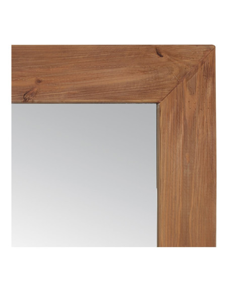 Grand miroir mural rectangulaire en bois récupéré 80x5x180 cm Rovandis  - 3