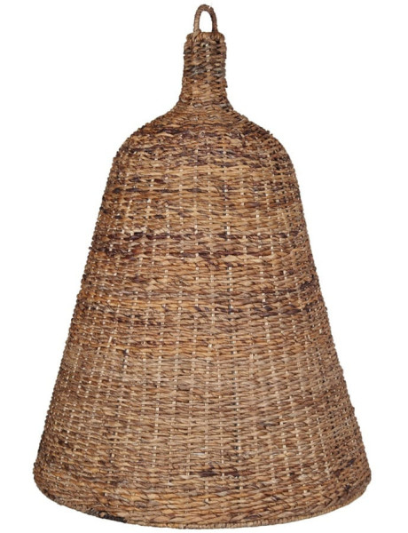 Abat-jour suspension en feuilles de bananier tressées 60x60x90 cm Nayvara  - 1