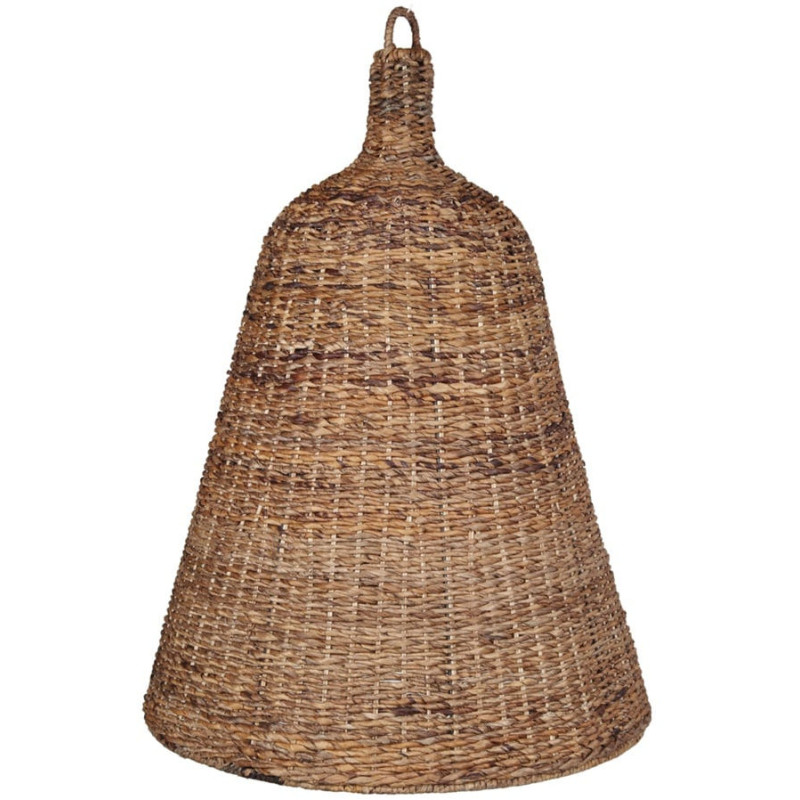Abat-jour suspension en feuilles de bananier tressées 60x60x90 cm Nayvara  - 1