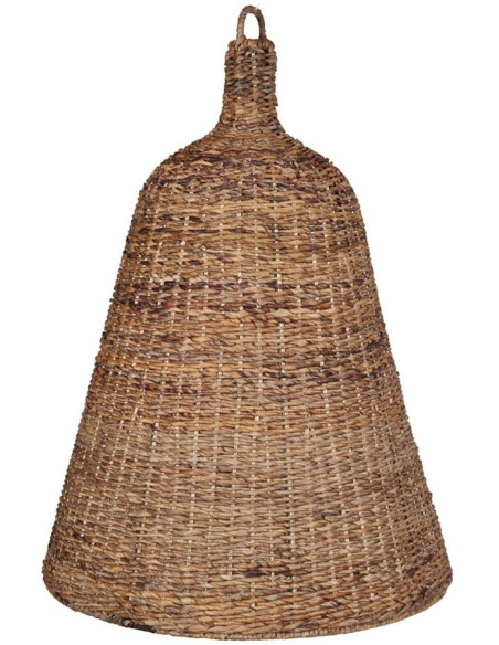 Abat-jour suspension en feuilles de bananier tressées 60x60x90 cm Nayvara  - 1