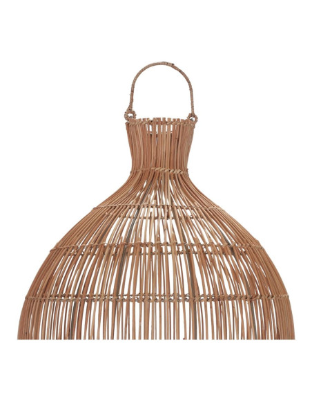 Abat-jour suspension en rotin naturel 45x45x87 cm Talveria  - 2