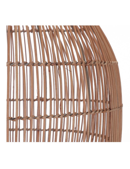Abat-jour suspension en rotin naturel 45x45x87 cm Talveria  - 4