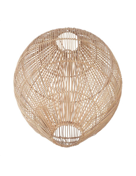 Abat-jour suspension en rotin naturel 50x50x71 cm Veyranno  - 4