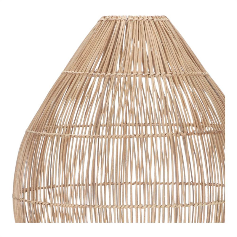 Abat-jour suspension en rotin naturel 50x50x71 cm Veyranno  - 3