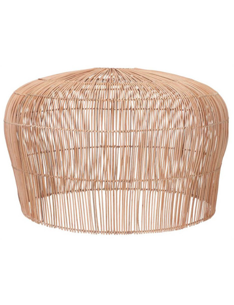 Abat-jour suspension en rotin naturel Ø80x53 cm Solvaira  - 1