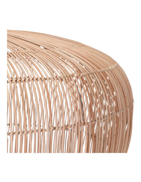 Abat-jour suspension en rotin naturel Ø80x53 cm Solvaira  - 2