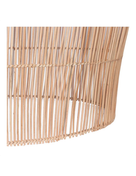 Abat-jour suspension en rotin naturel Ø80x53 cm Solvaira  - 3