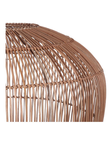 Abat-jour suspension en rotin naturel Ø80x53 cm Solvaira  - 5