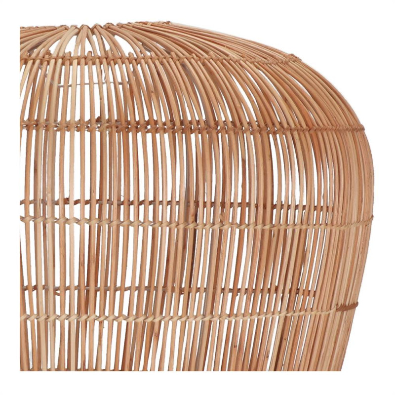 Abat-jour suspension en rotin naturel Ø62x42 cm Solvaira  - 3