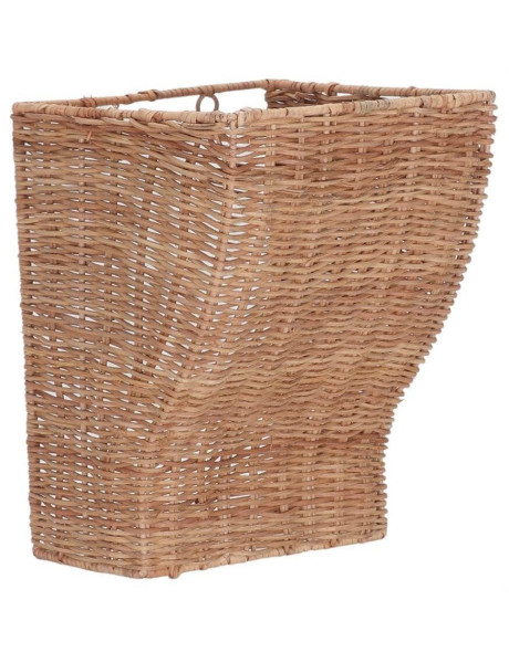 Applique murale en rotin naturel non électrifiée 20x19x25 cm Lixouri  - 1