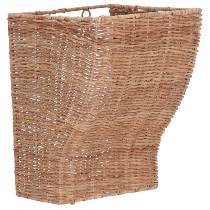 Applique murale en rotin naturel non électrifiée 20x19x25 cm Lixouri  - 1