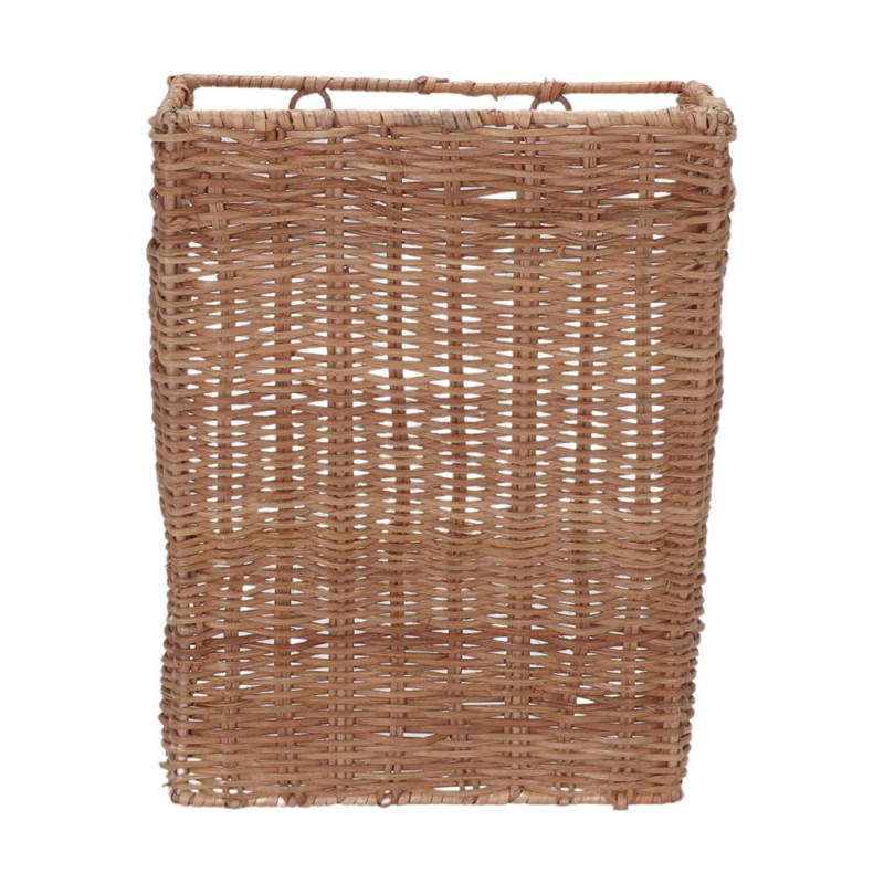 Applique murale en rotin naturel non électrifiée 20x19x25 cm Lixouri  - 3