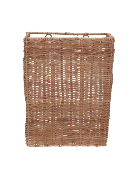 Applique murale en rotin naturel non électrifiée 20x19x25 cm Lixouri  - 3