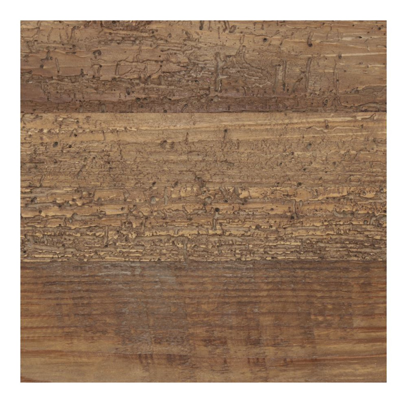 Table de chevet pin massif recyclé 1 tiroir 55x45x62 cm Talyren  - 5