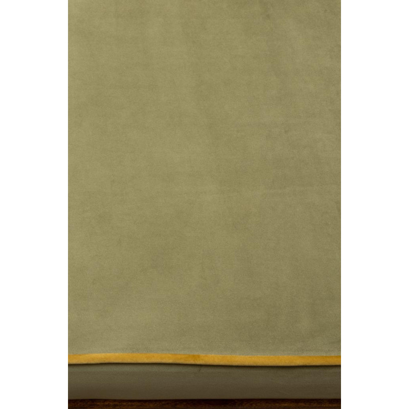 Banquette bout de lit velours vert manguier 136x56x51 cm Farrow  - 8