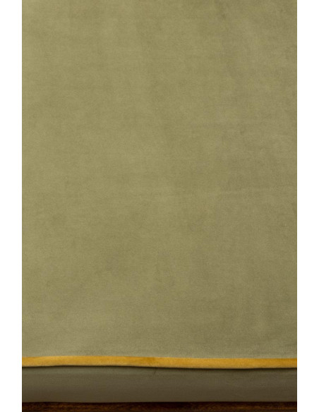 Banquette bout de lit velours vert manguier 136x56x51 cm Farrow  - 8