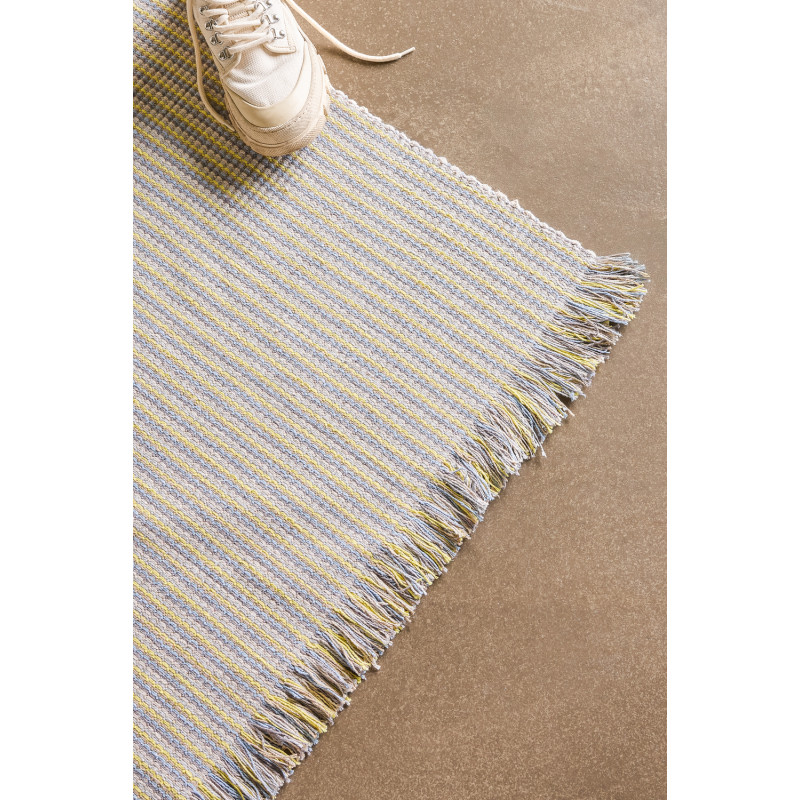 Tapis coton rayé 120x180 cm AtYourFeet Hübsch - 9