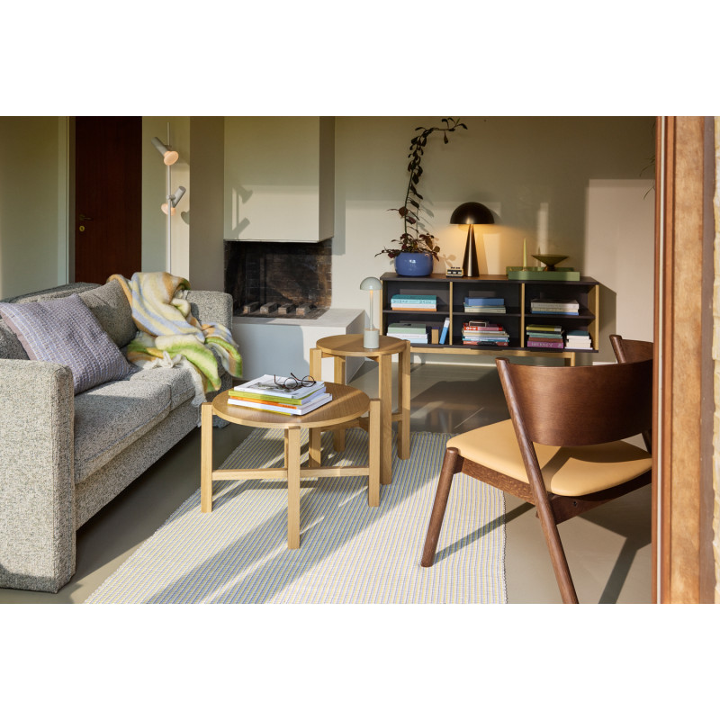 Tapis coton rayé 120x180 cm AtYourFeet Hübsch - 12