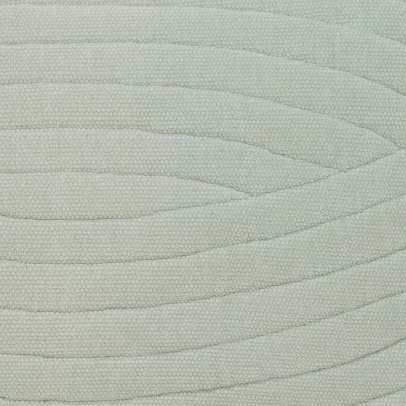 Coussin rectangulaire vert sauge chenille de coton 60x40 cm Arco Urban Nature Culture - 1