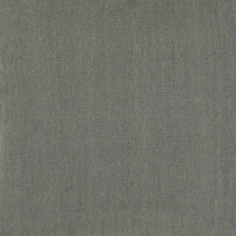 Coussin carré en laine vert sauge grisé 45x45 cm Sea Grass Urban Nature Culture - 4