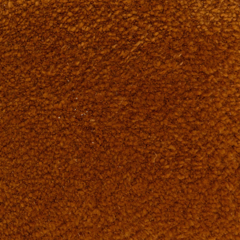 Coussin bouclette ocre en coton laine 50x50 cm Megan Urban Nature Culture - 3