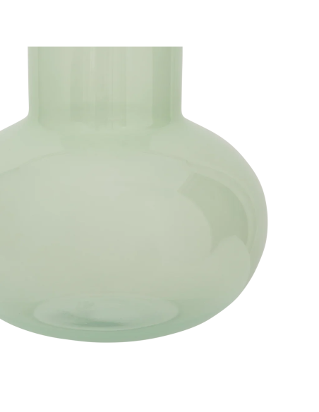 Vase boule verre recyclé vert clair 28x28,4 cm Collo Urban Nature Culture - 2