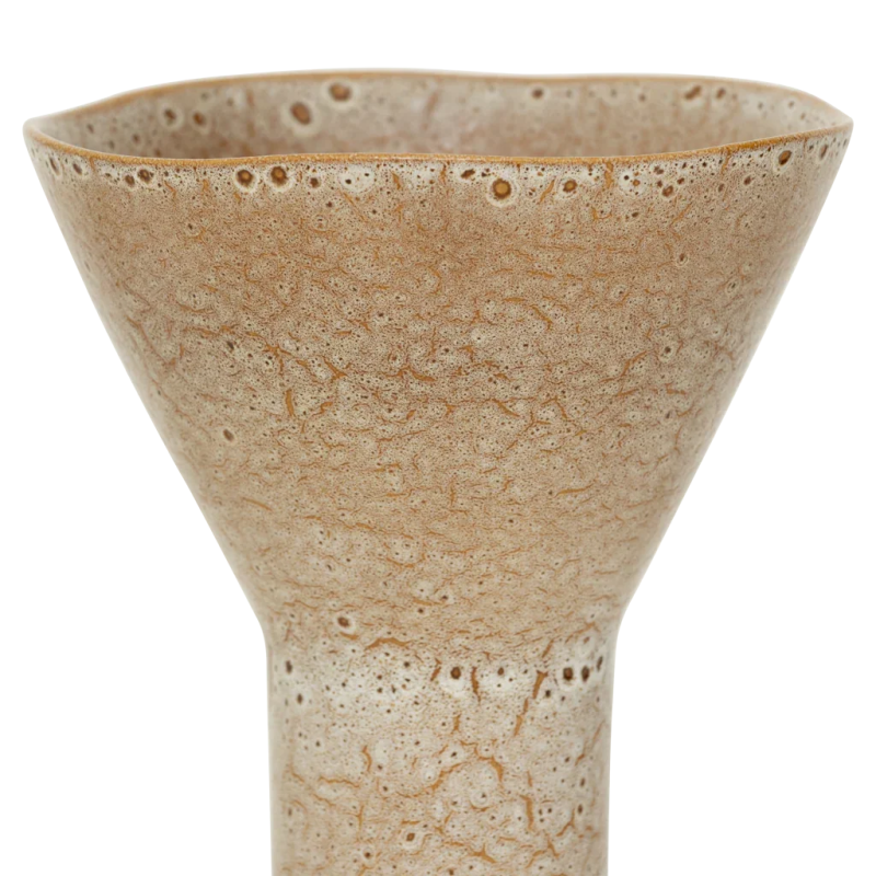 Vase céramique beige moucheté 28,5 cm Yaro Urban Nature Culture - 4