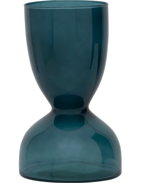 Vase verre recyclé vert foncé 16x27 cm Ebbe Urban Nature Culture - 1