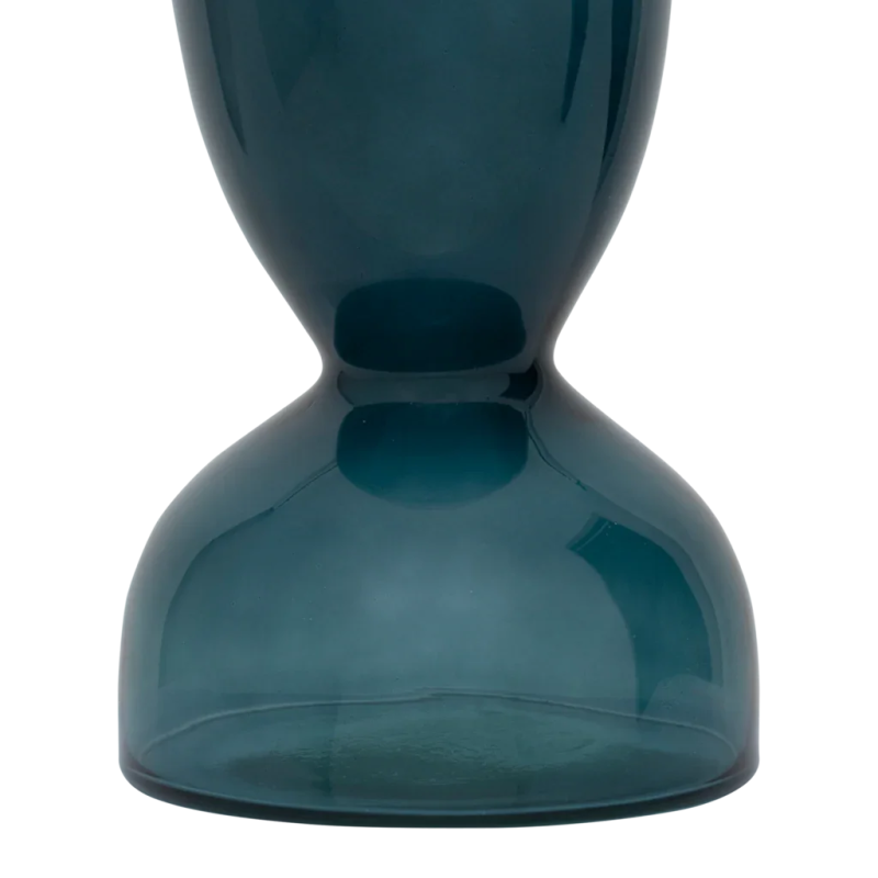 Vase verre recyclé vert foncé 16x27 cm Ebbe Urban Nature Culture - 3