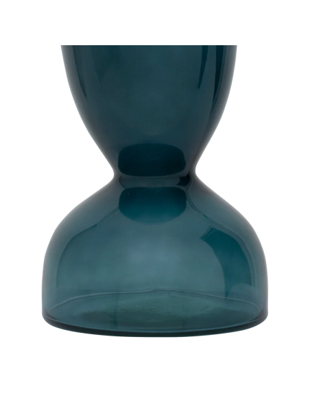 Vase verre recyclé vert foncé 16x27 cm Ebbe Urban Nature Culture - 3