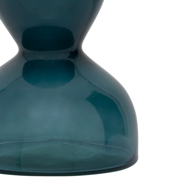 Vase verre recyclé vert foncé 16x27 cm Ebbe Urban Nature Culture - 4