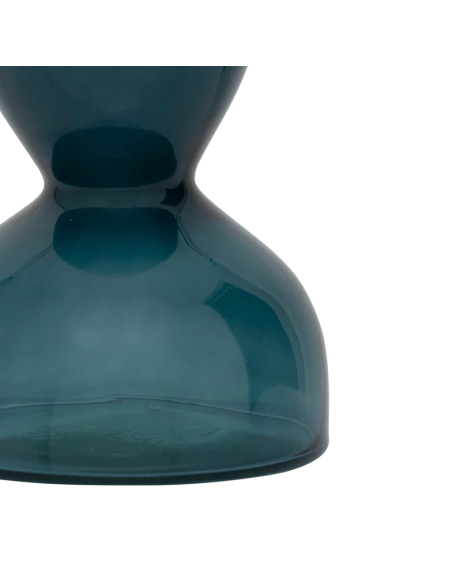 Vase verre recyclé vert foncé 16x27 cm Ebbe Urban Nature Culture - 4