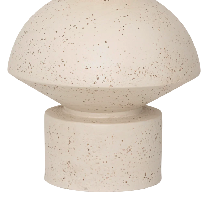 Vase céramique blanc cassé moucheté 27 cm Thabo Urban Nature Culture - 4