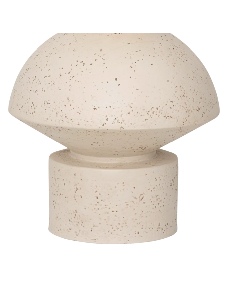 Vase céramique blanc cassé moucheté 27 cm Thabo Urban Nature Culture - 4