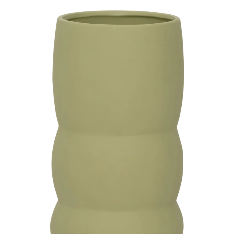 Vase céramique vert sauge 31,5 cm Jill Urban Nature Culture - 3