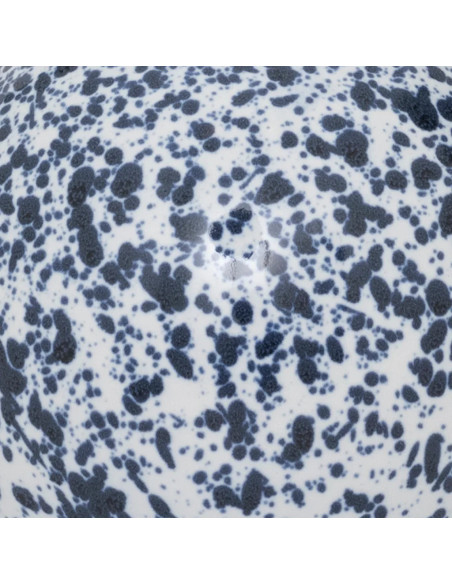 Bougeoir céramique moucheté bleu blanc 22 cm Rosie Urban Nature Culture - 4