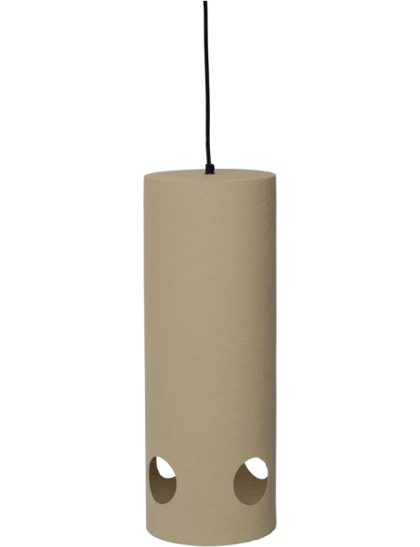 Suspension métal ajourée beige grège 54 cm Shania Urban Nature Culture - 1