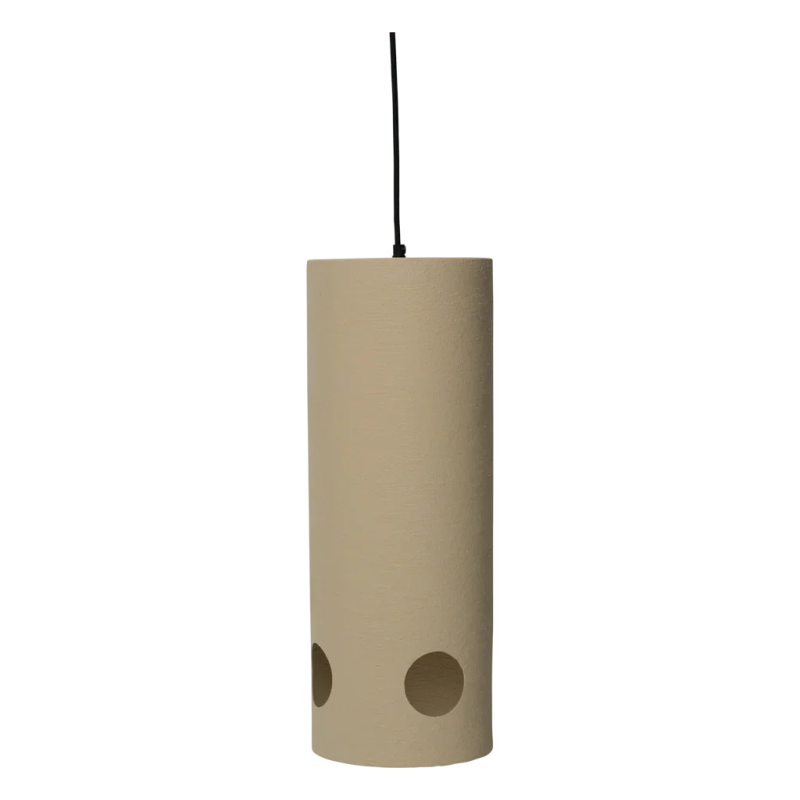 Suspension métal ajourée beige grège 54 cm Shania Urban Nature Culture - 3