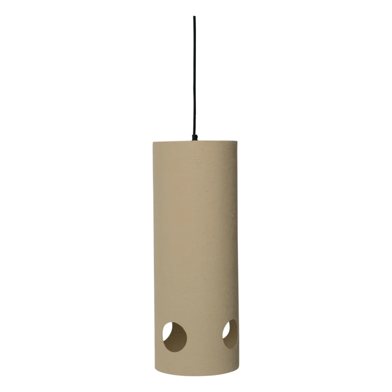 Suspension métal ajourée beige grège 54 cm Shania Urban Nature Culture - 4