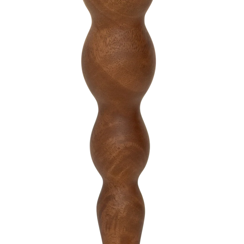 Bougeoir bois de manguier brun cuivré 10x24 cm Tali Urban Nature Culture - 4