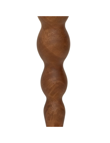Bougeoir bois de manguier brun cuivré 10x24 cm Tali Urban Nature Culture - 4
